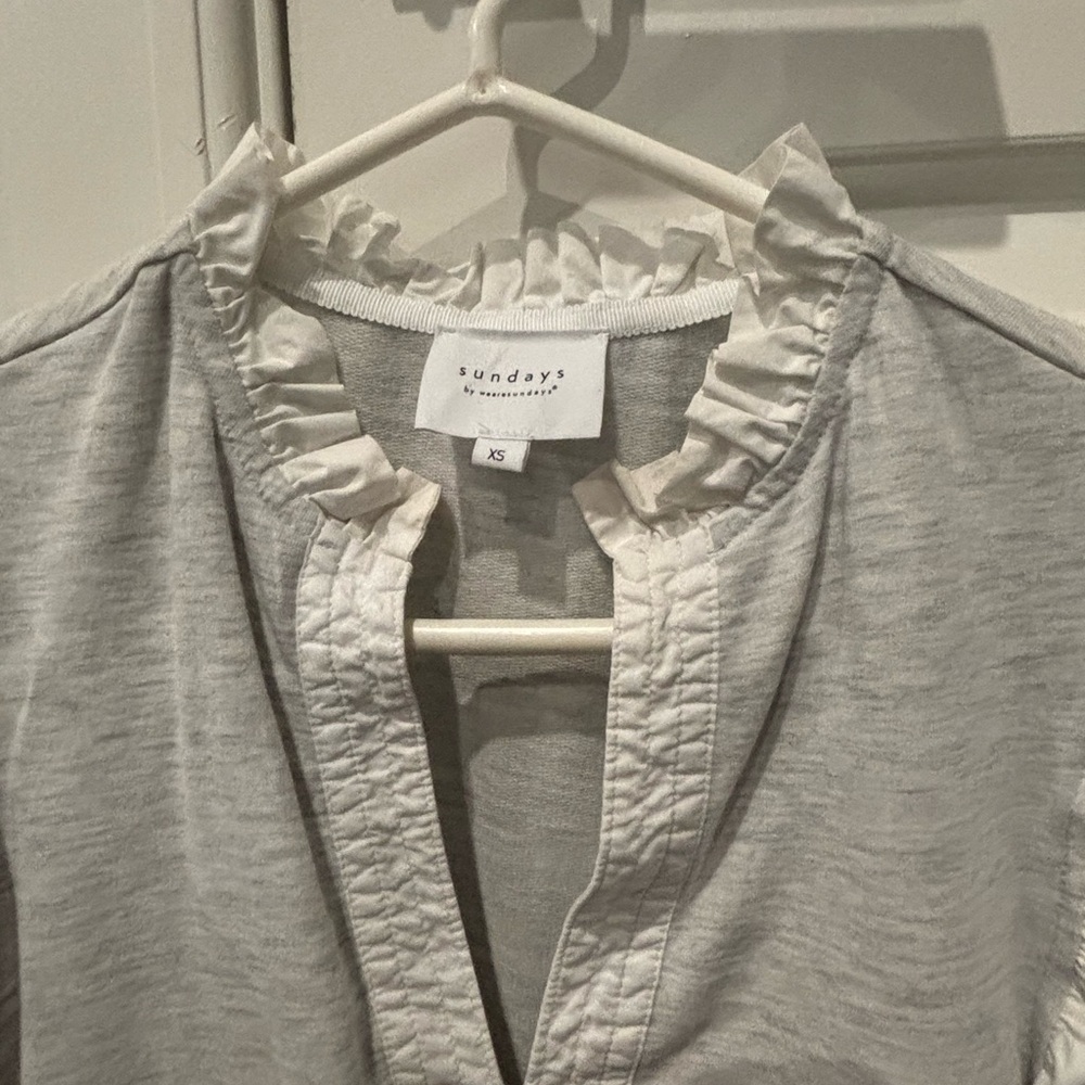 Sundays Ruffled Sleeve Top - Picture 7 of 10
